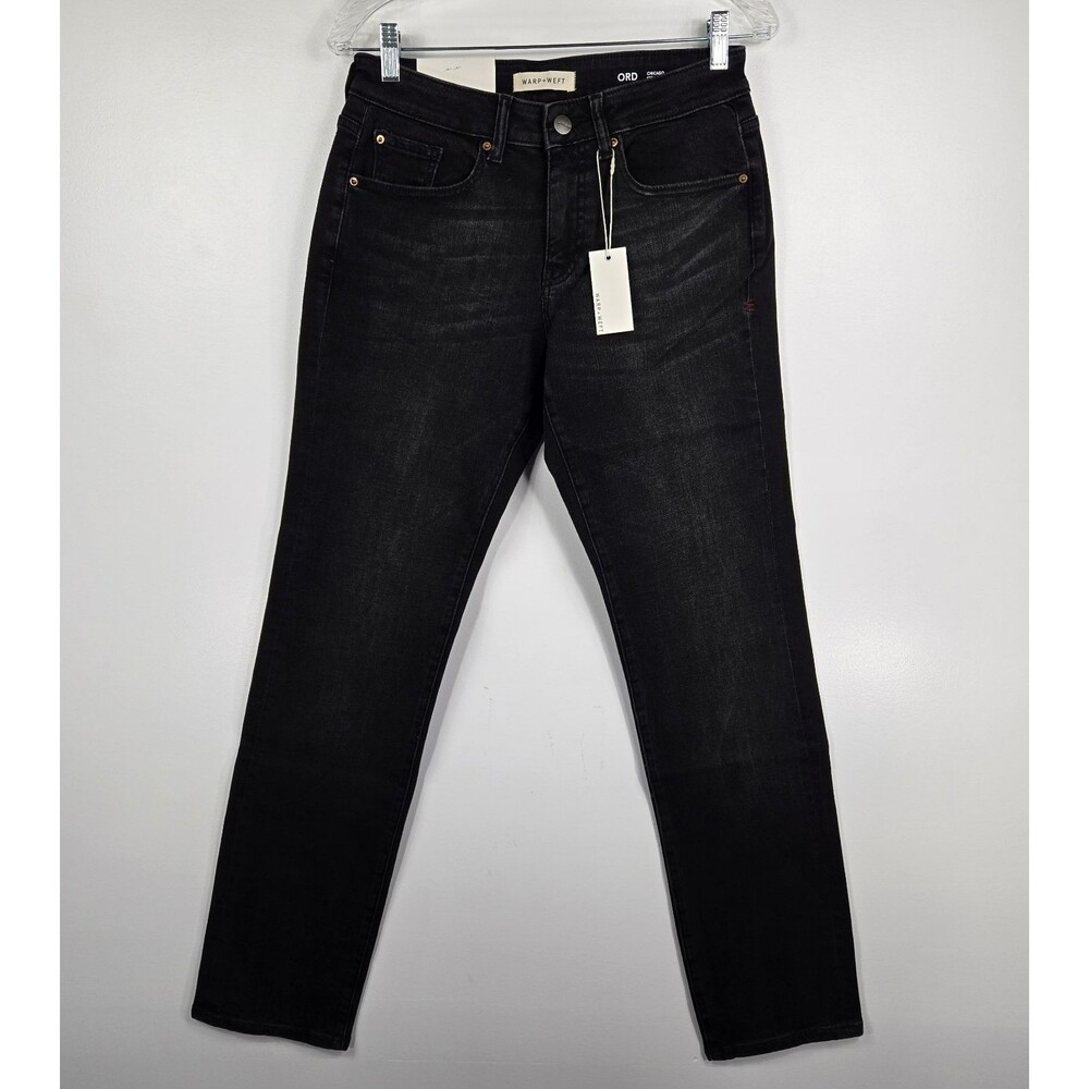 Warp + Weft Men's Size 29 ORD Chicago Straight Jeans Asphalt‎ NWT